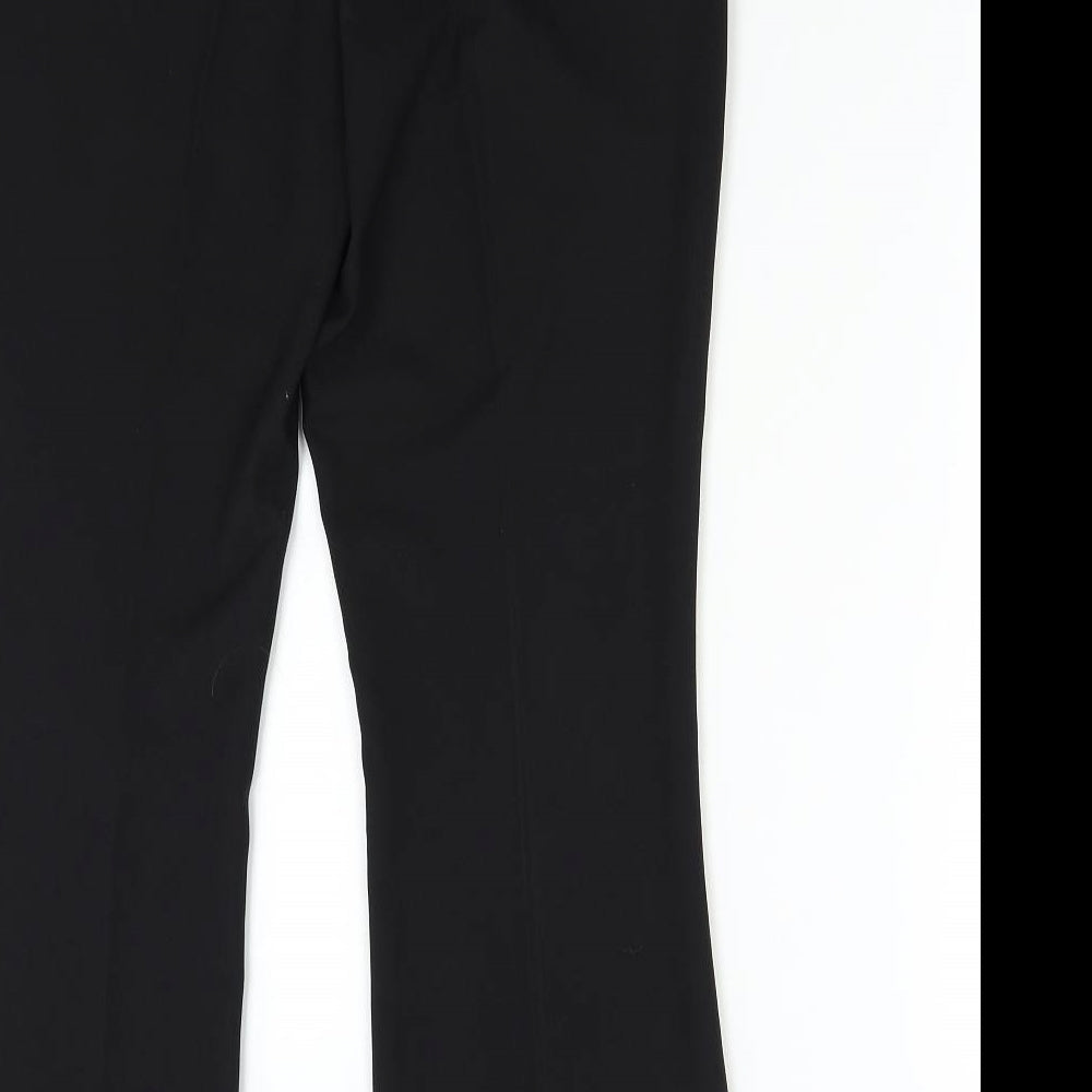 E-vie Womens Black Trousers Size 10 L27 in