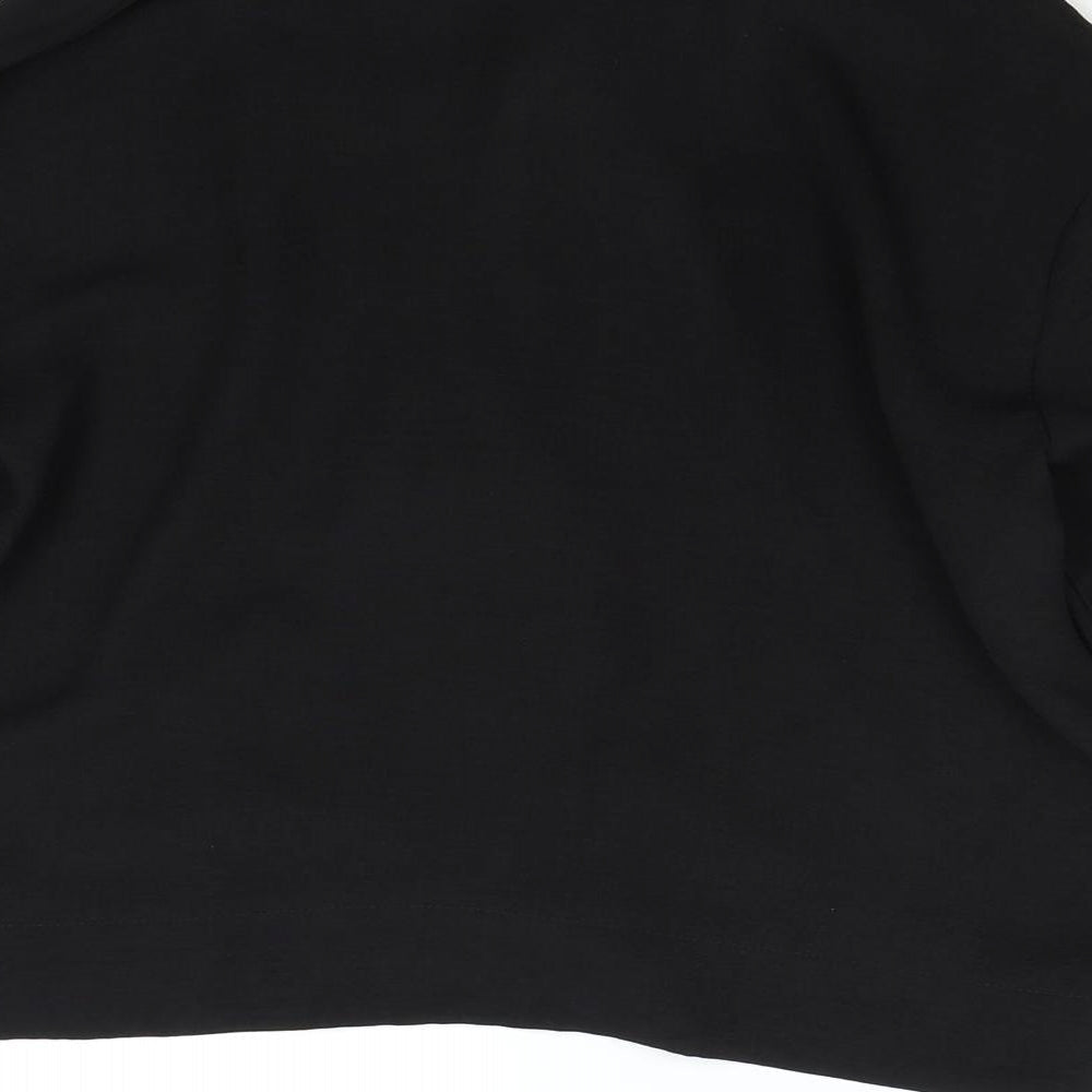 Topshop Womens Black Basic Blouse Size 6