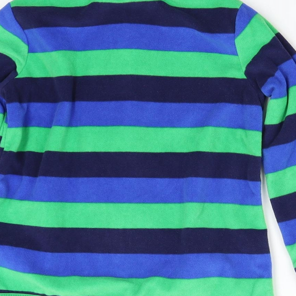 TCM Boys Multicoloured Striped Fleece Jacket Size 5 Years