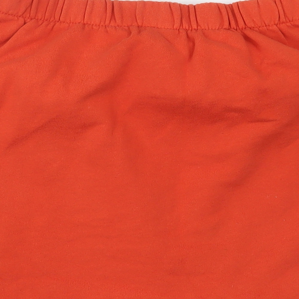 Bershka Womens Orange Mini Skirt Size M