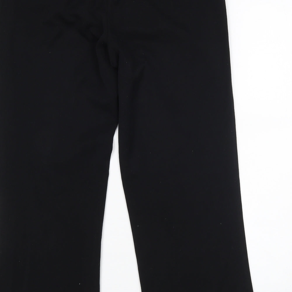 Ziggys Womens Black Trousers Size 14 L26 in