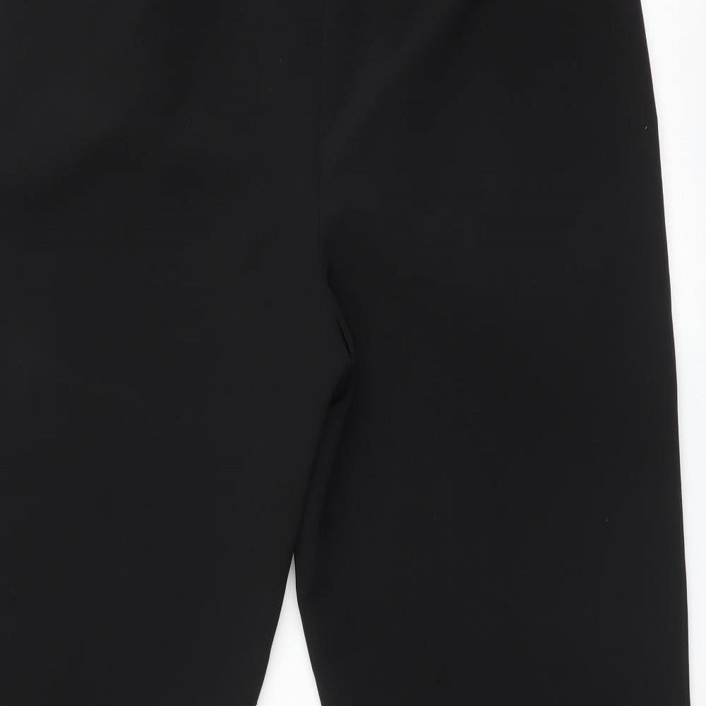 VERO MODA Womens Black Trousers Size M L25 in