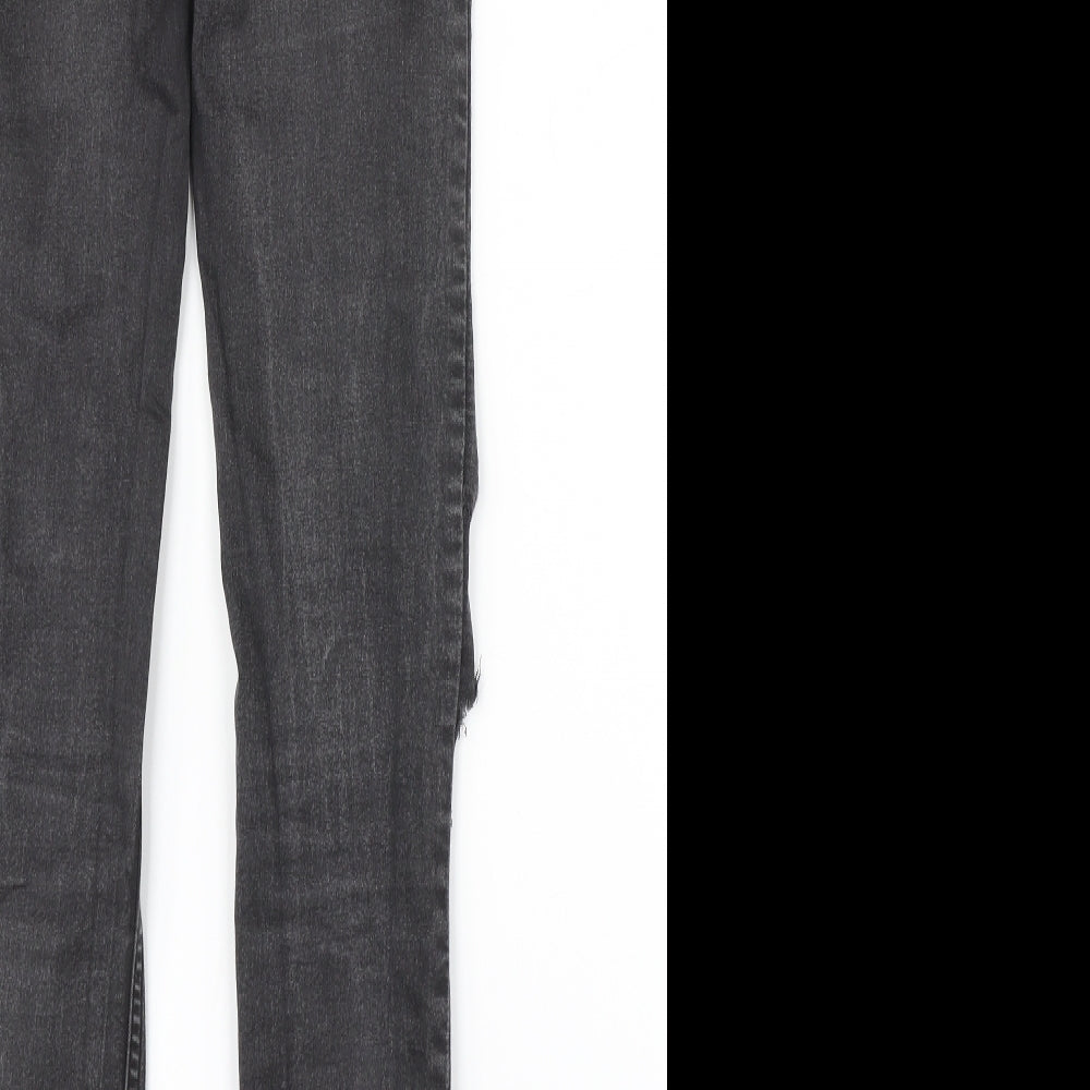 New Look Womens Grey Jegging Jeans Size 6 L32 in