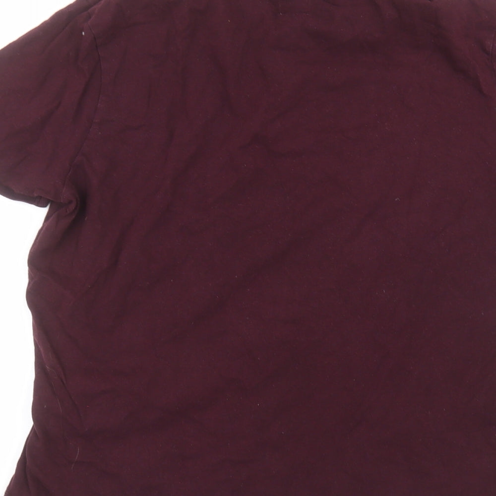 ASOS Mens Purple Polo Size XL