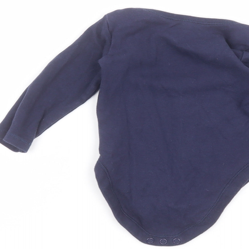 George Baby Blue Babygrow One-Piece Size 9-12 Months