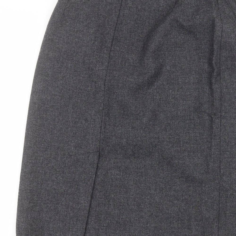 Edinburgh Womens Black A-Line Skirt Size 12