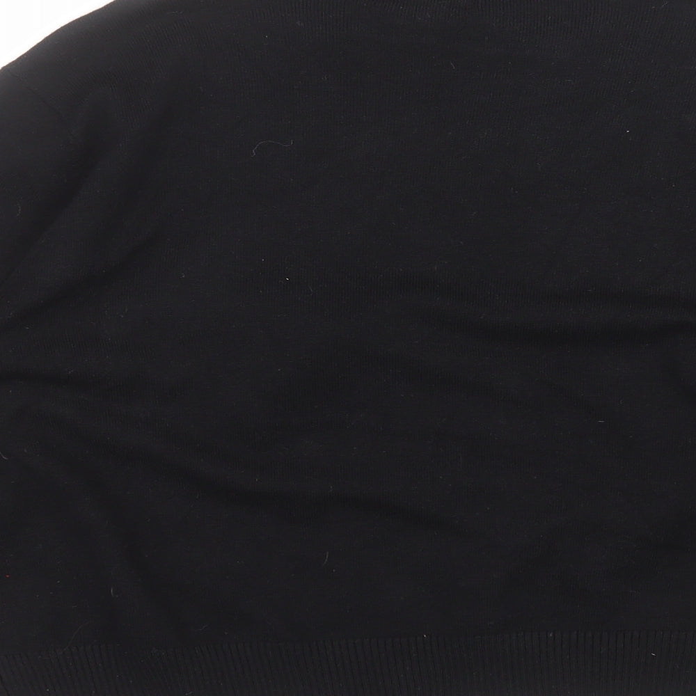 Thesis Womens Black Cardigan Jumper Size L