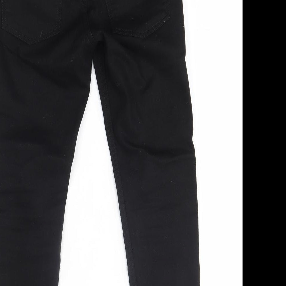 Next Girls Black Skinny Jeans Size 9 Months