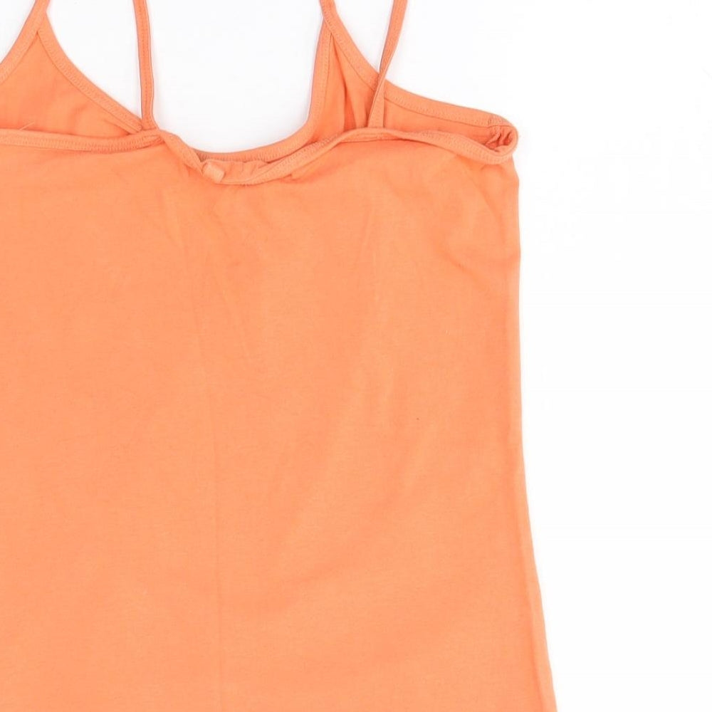 NEXT Womens Orange Basic Tank Size 6