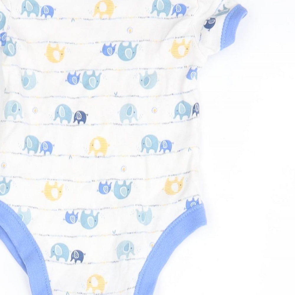 Matalan Baby White Babygrow One-Piece Size 0-3 Months