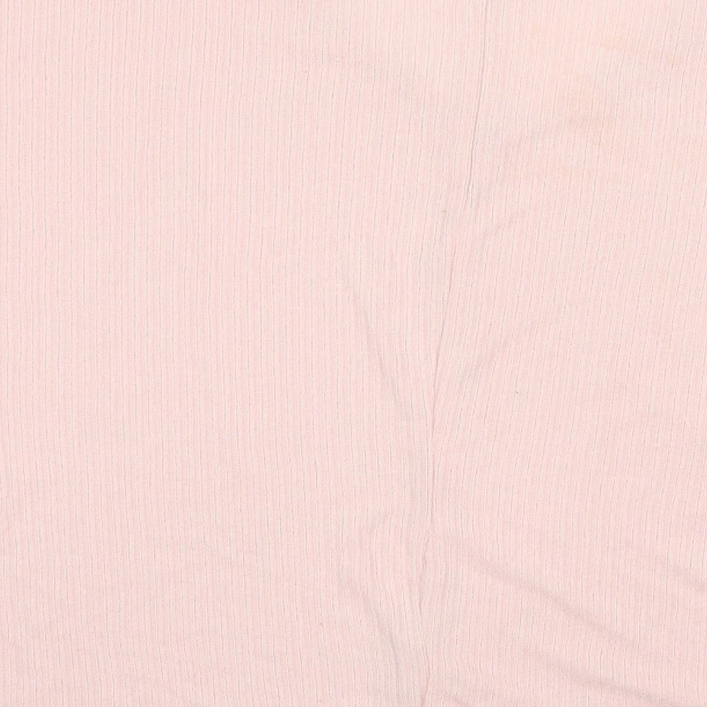 New Look Womens Pink Basic Blouse Size M