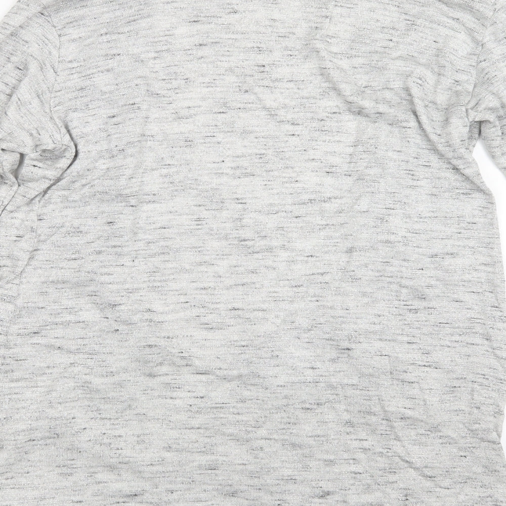 H&M Girls Grey Cardigan Jumper Size 15 Years