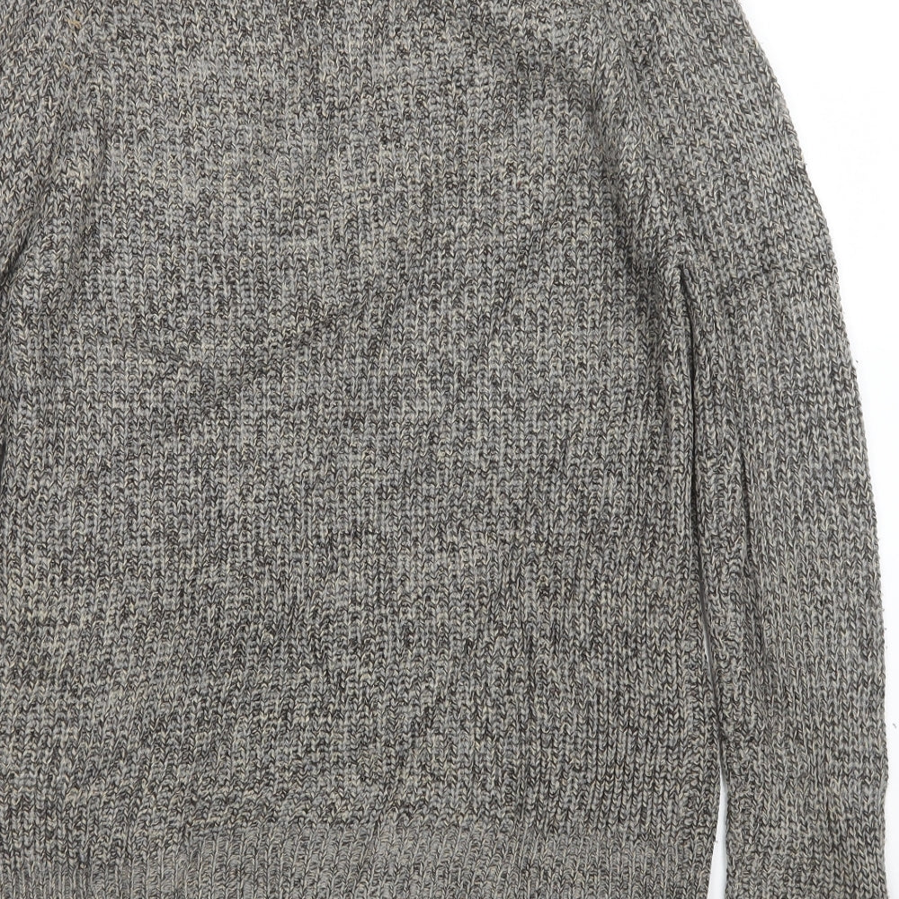 Cedarwood State Mens Beige Knit Pullover Jumper Size S