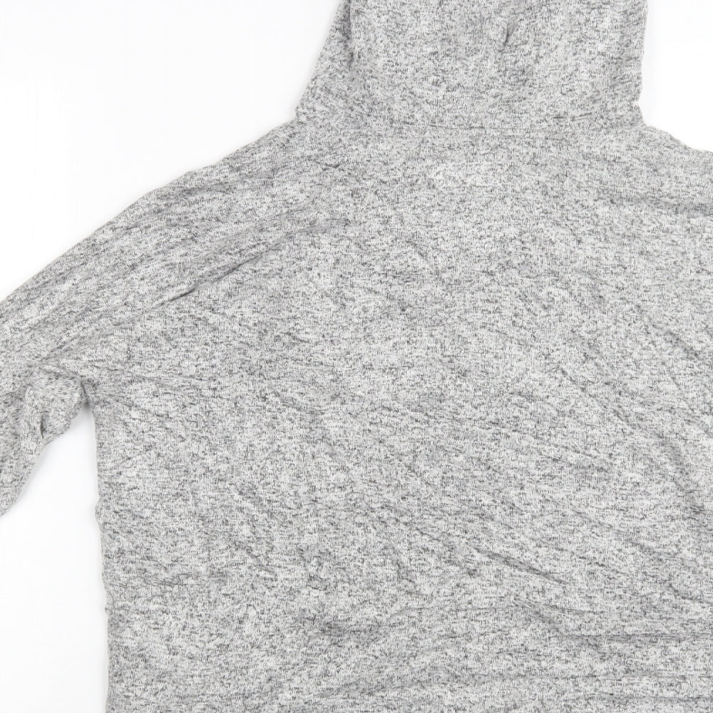 Next Womens Grey Geometric Top One Piece Size 10