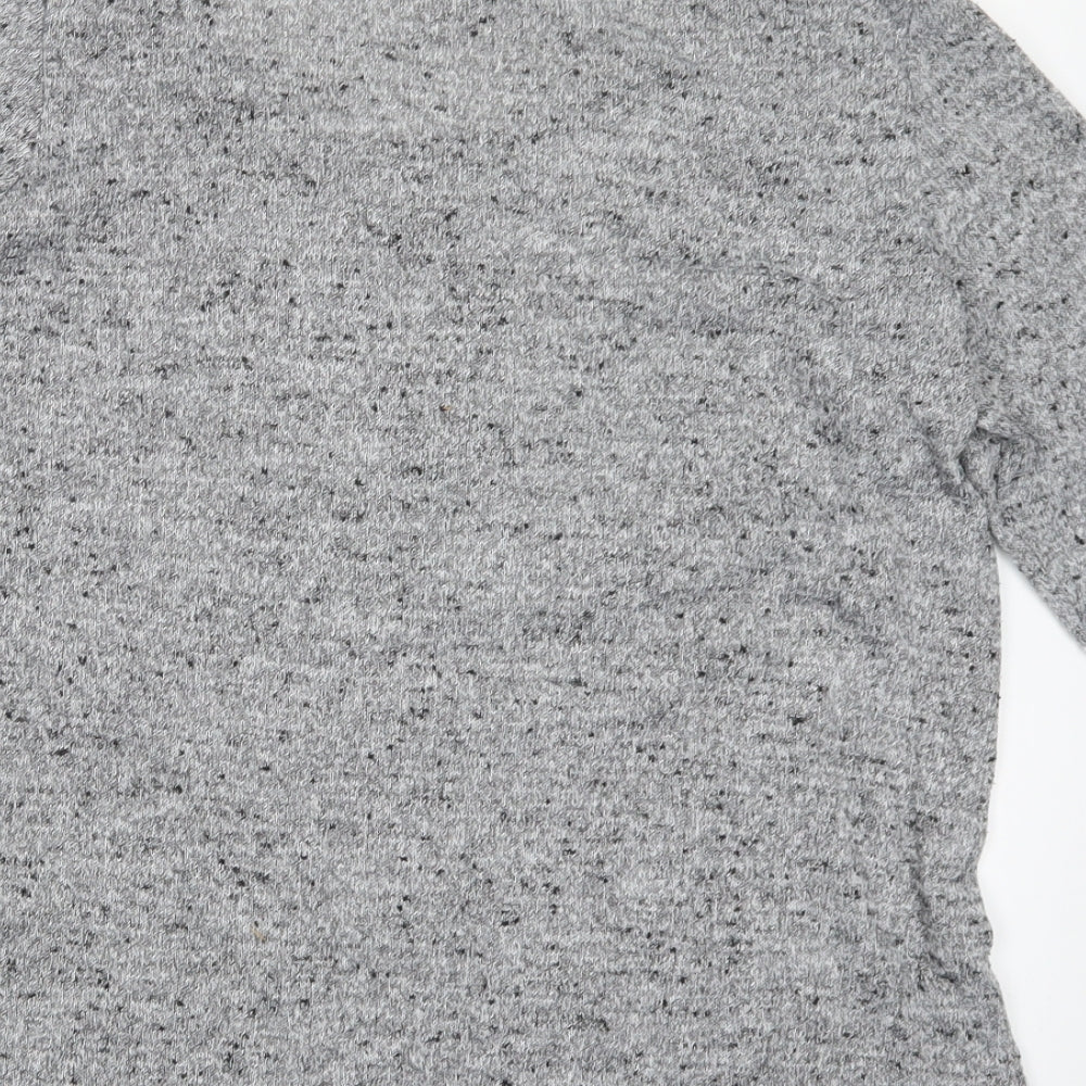 New Look Womens Grey Pullover Jumper Size 14
