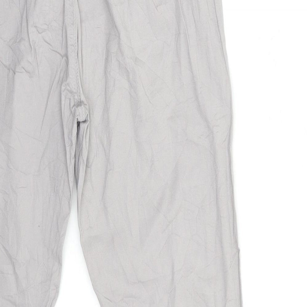 miss cherry Womens Grey Trousers Size 29 in L26 in
