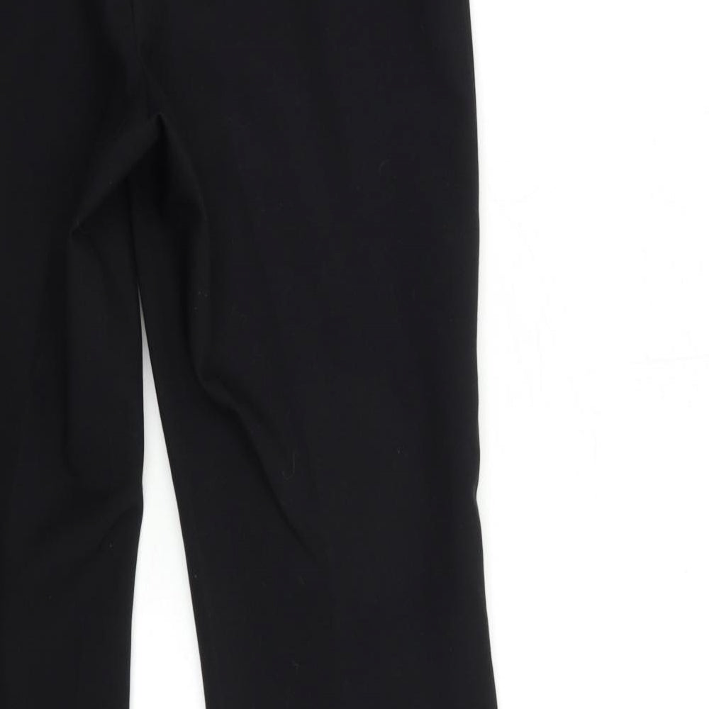 George Womens Black Trousers Size 10 L30 in