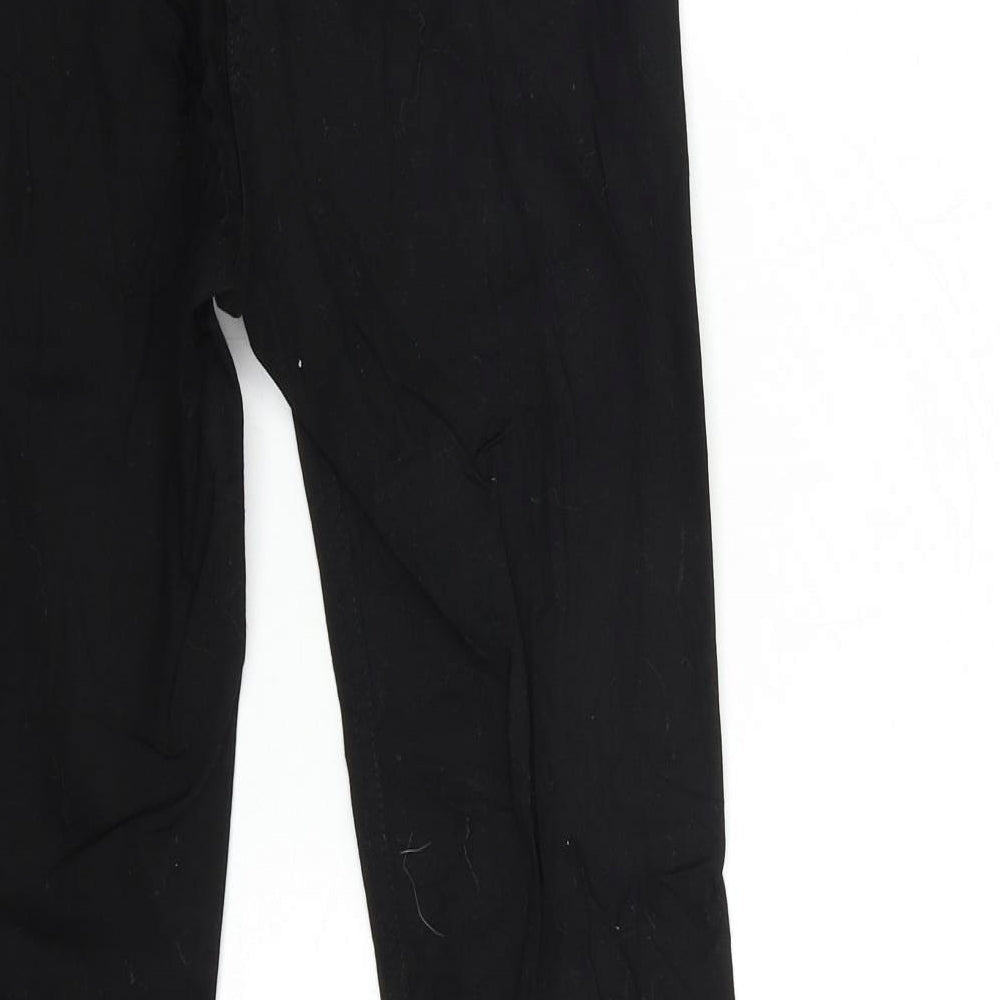 H&M Womens Black Denim Skinny Jeans Size 6 L28 in