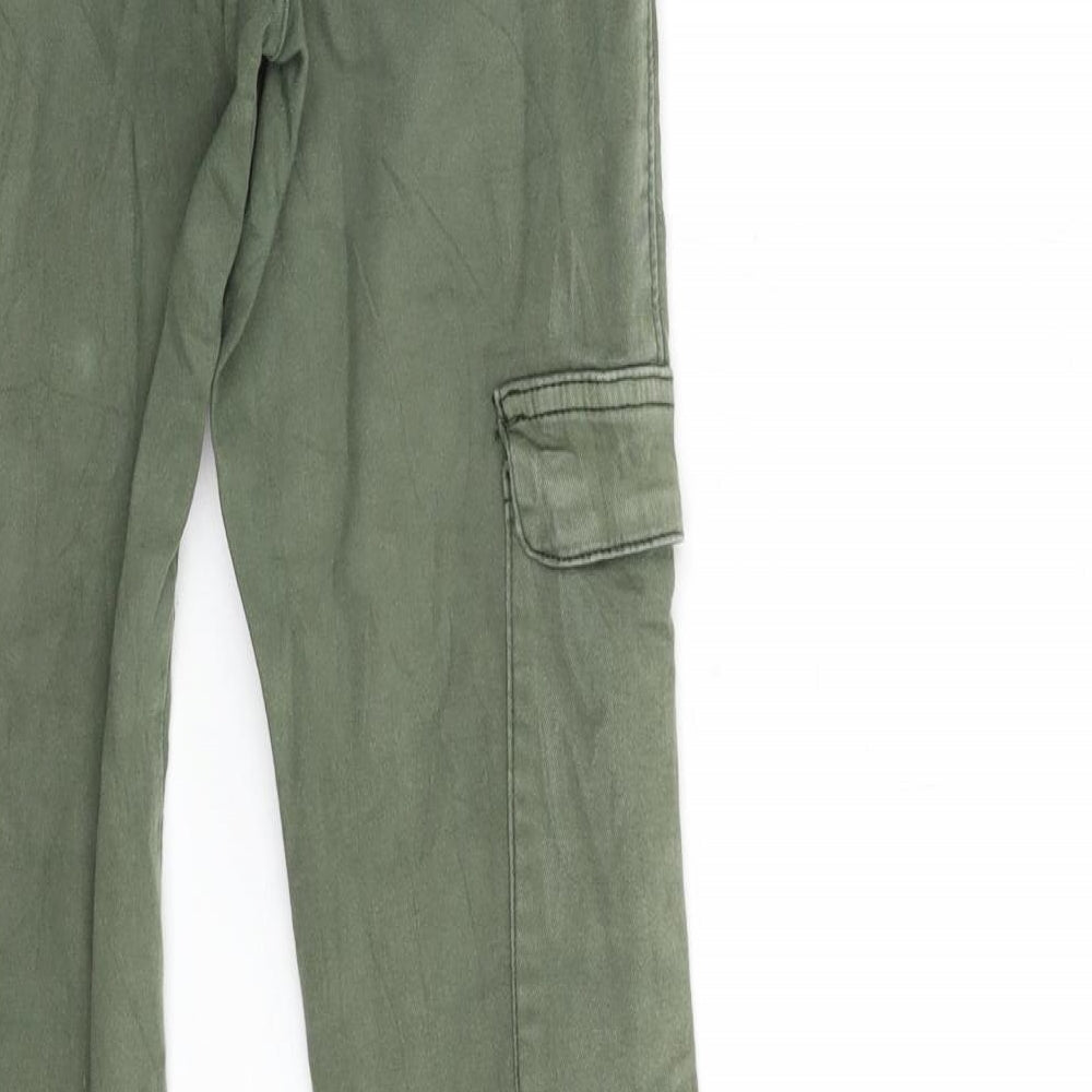 LALULA Womens Green Denim Skinny Jeans Size 8 L31 in