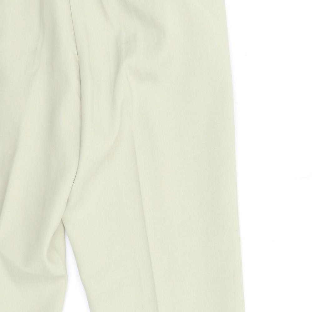 Essential Collection Womens Beige Trousers Size 14 L23 in