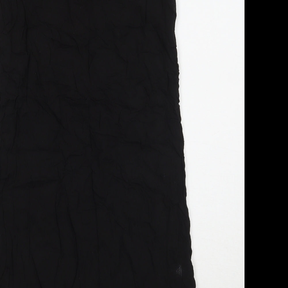 Akasa Womens Black A-Line Size 8