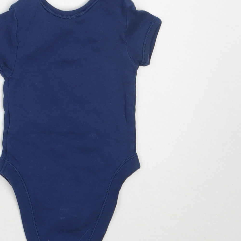 George Baby Blue Babygrow One-Piece Size Newborn