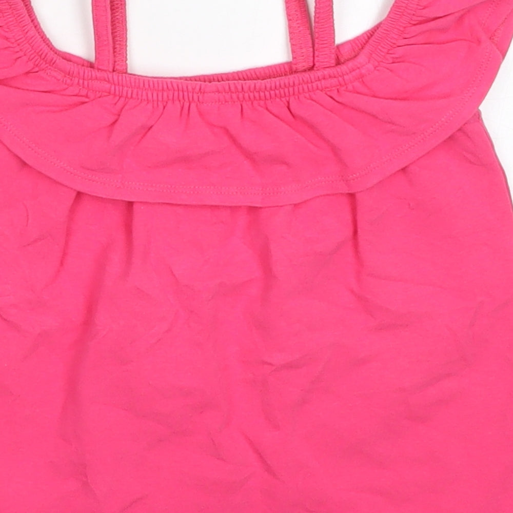 John Lewis Girls Pink Basic T-Shirt Size 4 Years