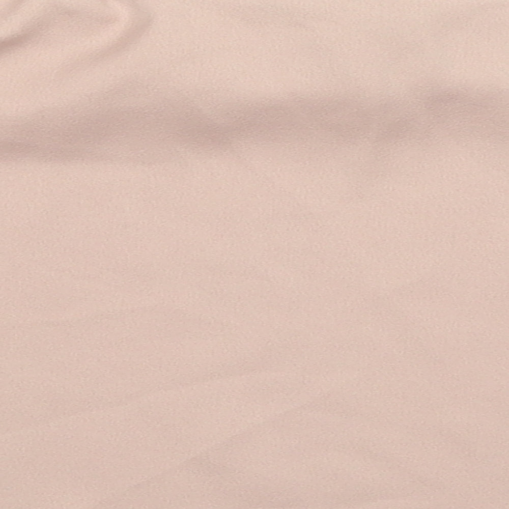 Topshop Womens Pink Basic Blouse Size 8
