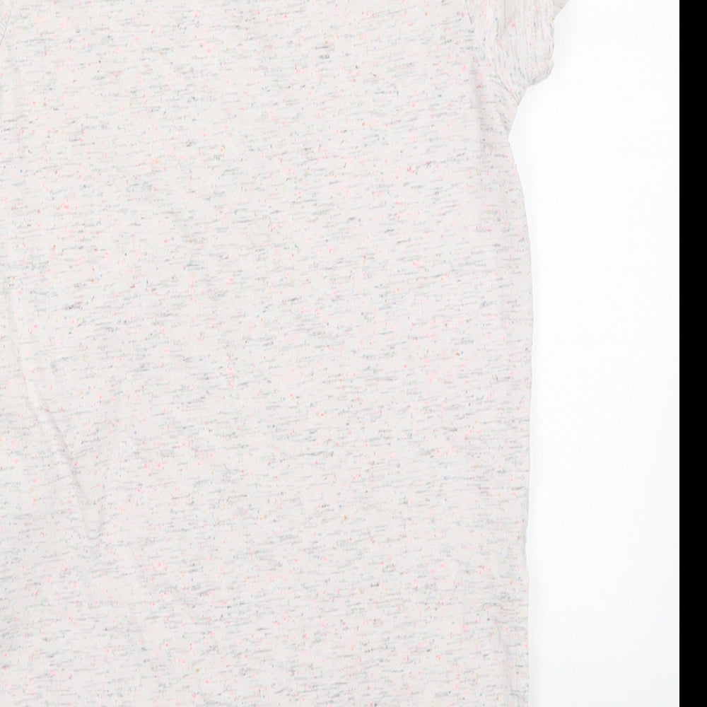 Next Boys Pink Basic T-Shirt Size 8 Years - Multi-coloured Flecks