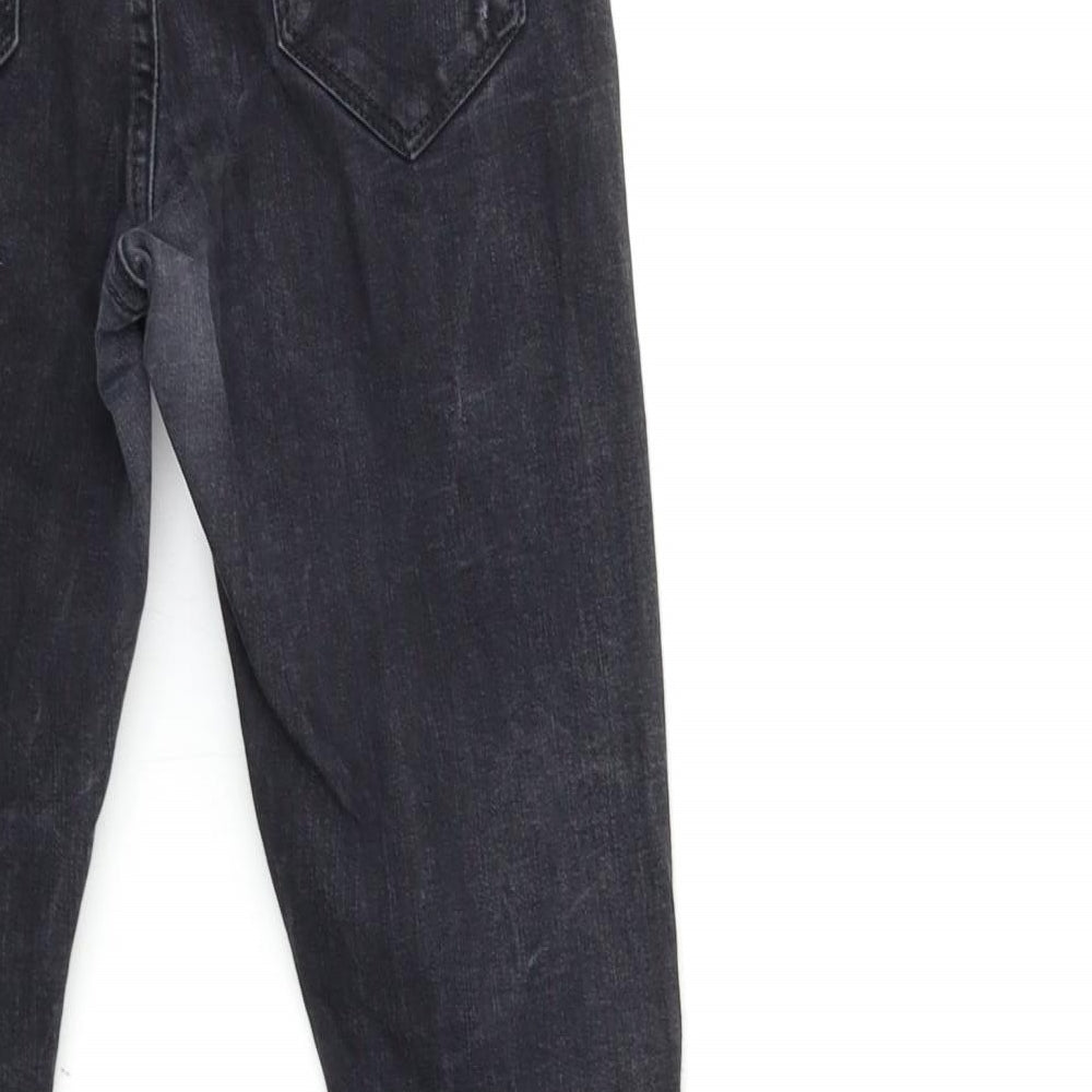 Dorothy Perkins Womens Grey Denim Skinny Jeans Size 6 L27 in