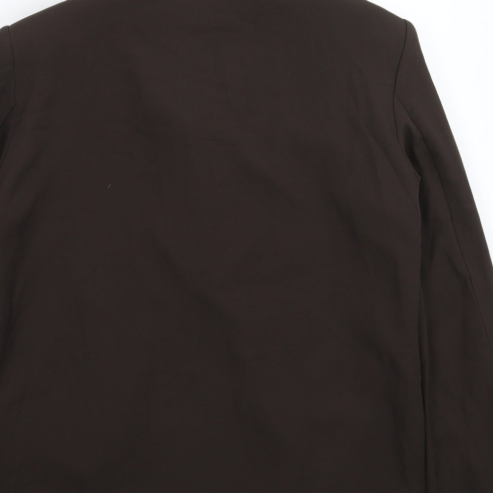 PRETTYLITTLETHING Womens Black Jacket Blazer Size 6