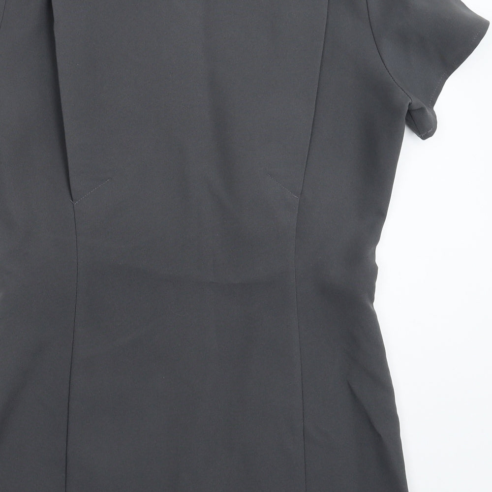 Simon Jersey Womens Grey Mini Size 10