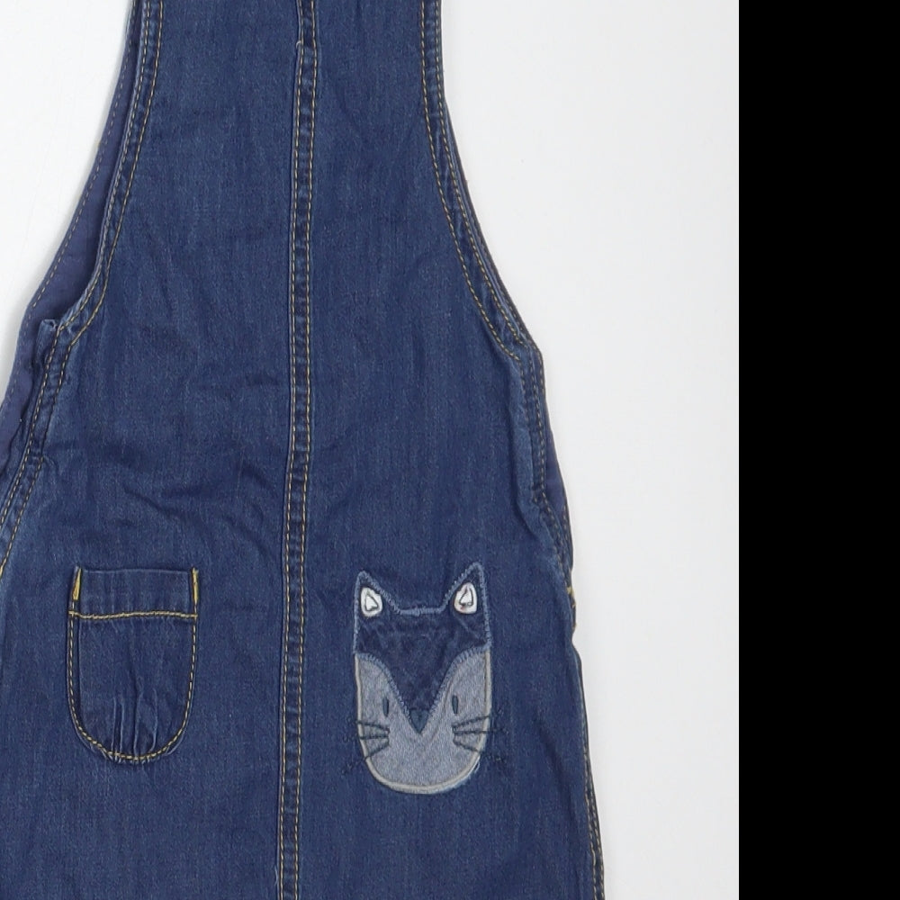 NEXT Girls Blue Romper One-Piece Size 3-6 Months