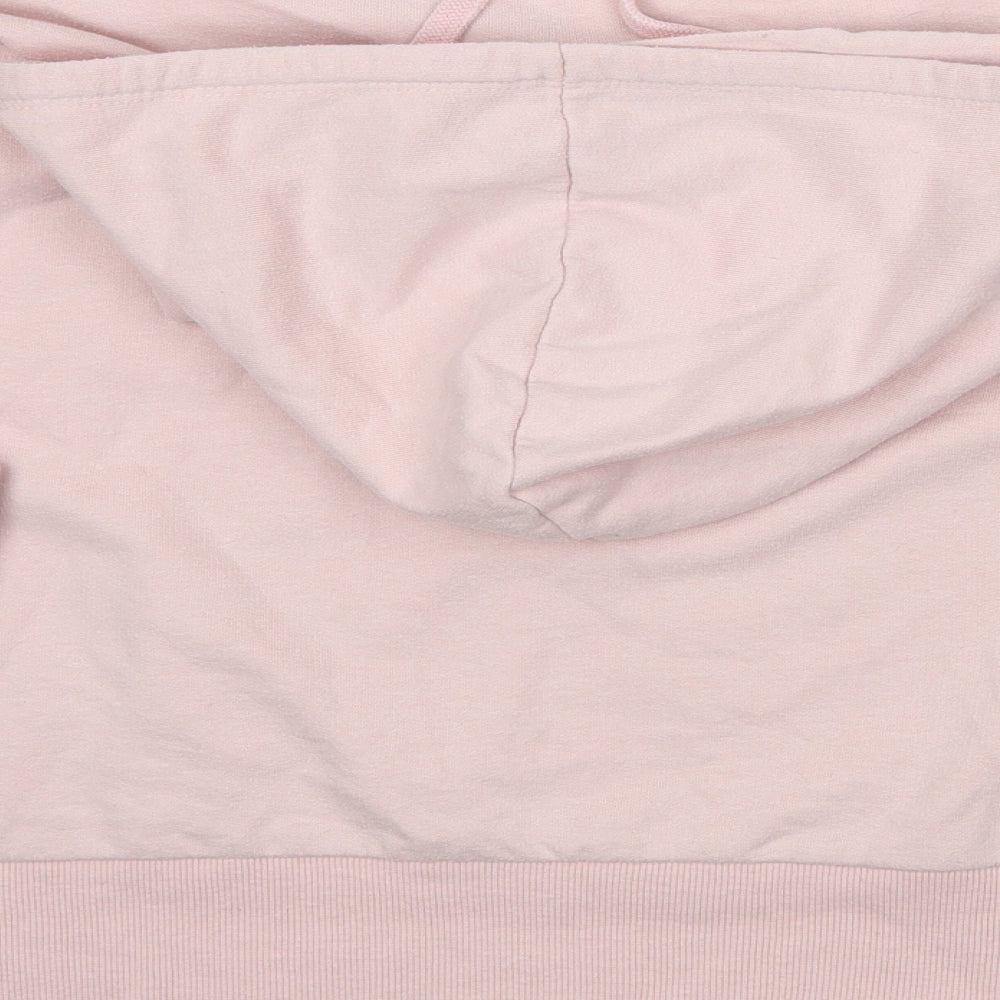Newlook Womens Pink Pullover Hoodie Size M