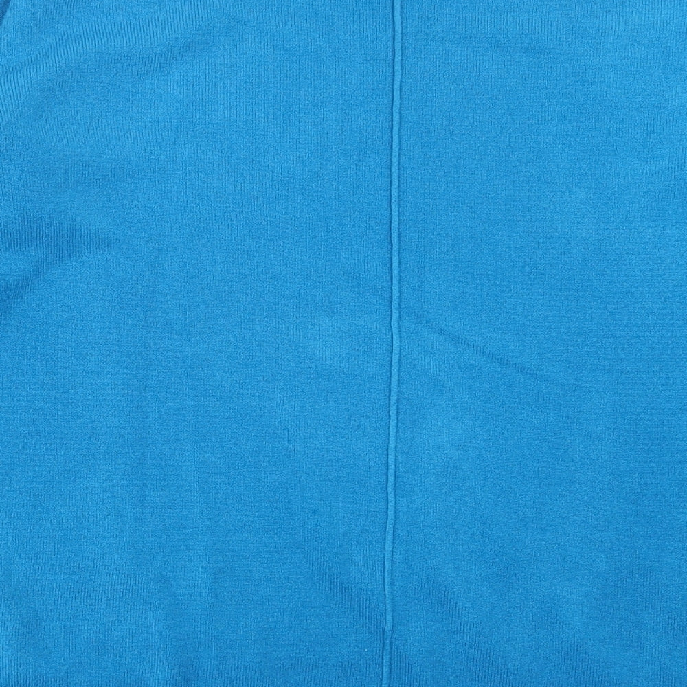 Principles Womens Blue Knit Pullover Jumper Size 10