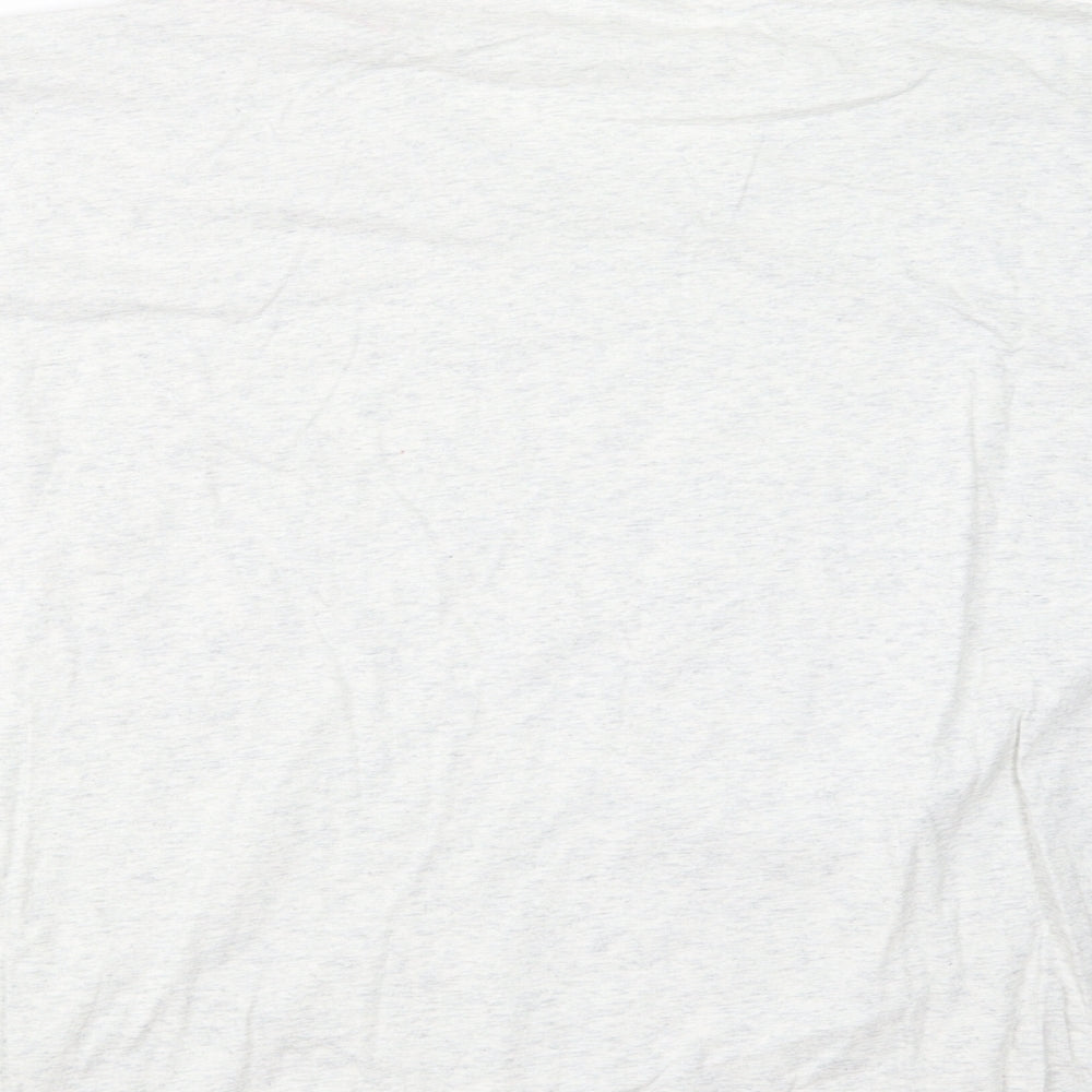 thought Womens Grey Geometric Top Pyjama Top Size S