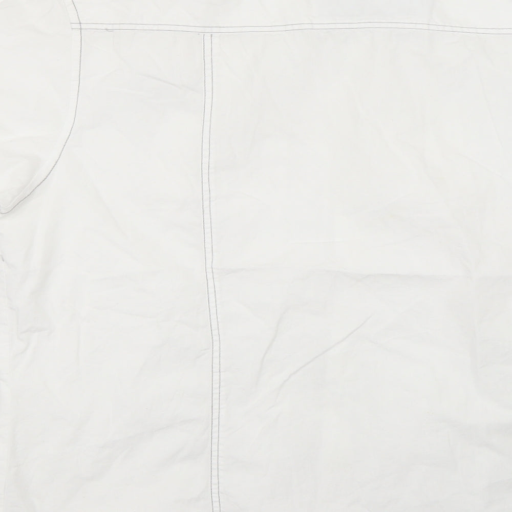 urban spirit Mens White Button-Up Size XL