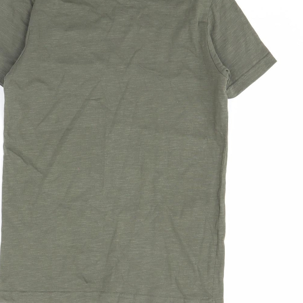 George Boys Green Basic T-Shirt Size 9 Years