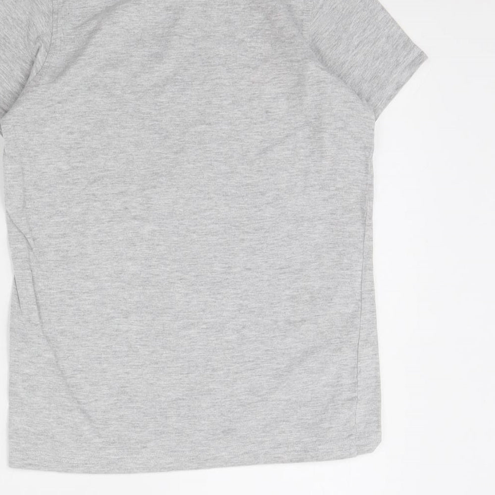 George Boys Grey Basic T-Shirt Size 10 Years - Gamer