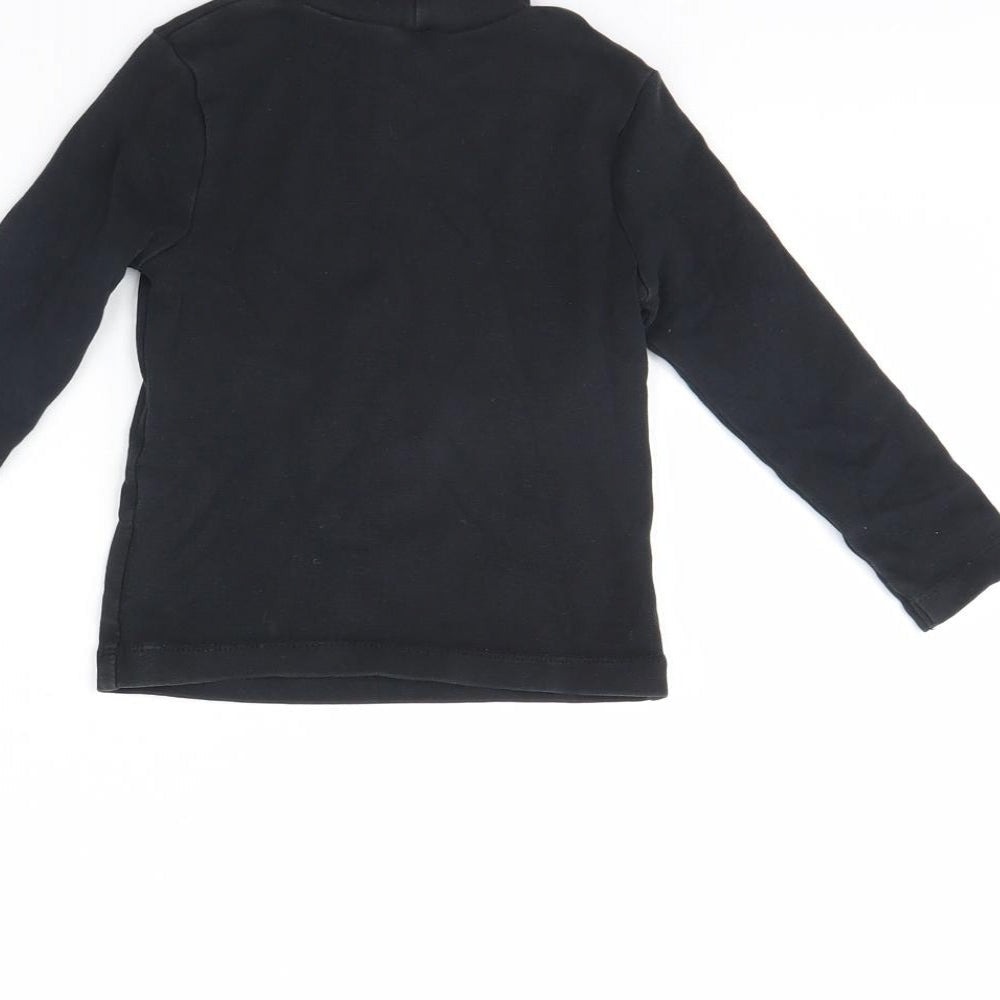 George Girls Black Pullover Jumper Size 2 Years