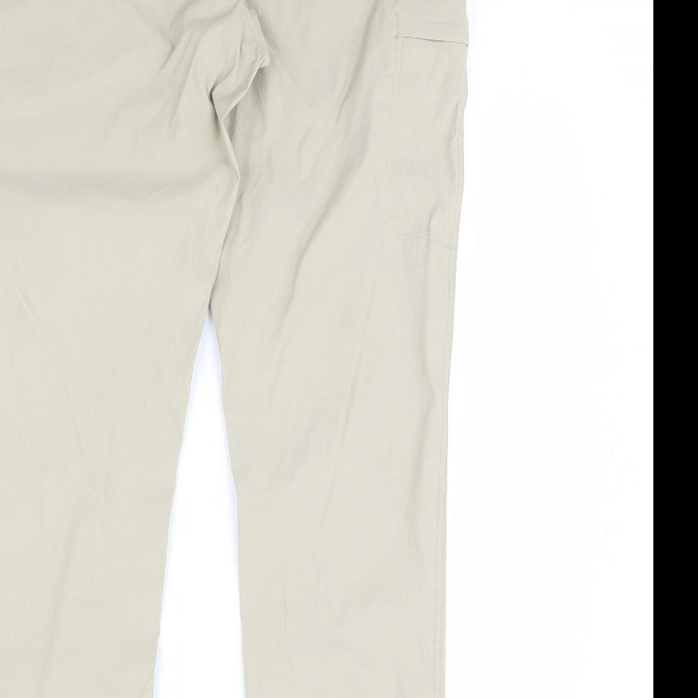 LB TECH Mens Beige Trousers Size 32 L34 in
