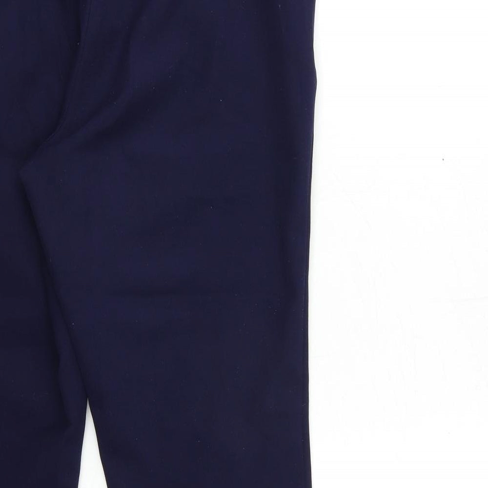 ASOS Womens Blue Trousers Size 10 L28 in