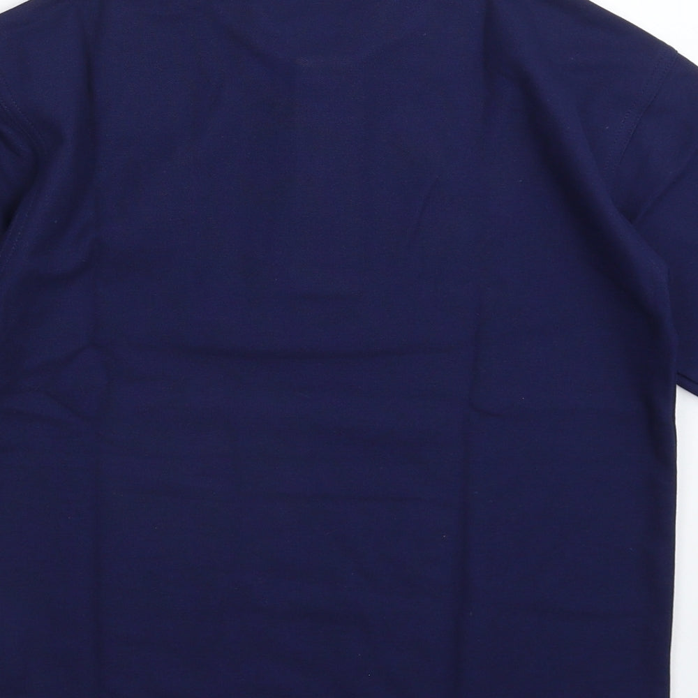 Blue Max Boys Blue Basic Polo Size 9-10 Years