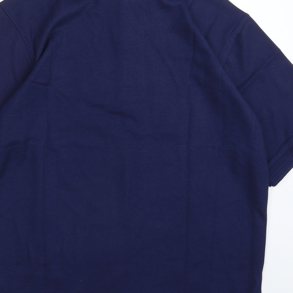 MCS Mens Blue Polo Size XS