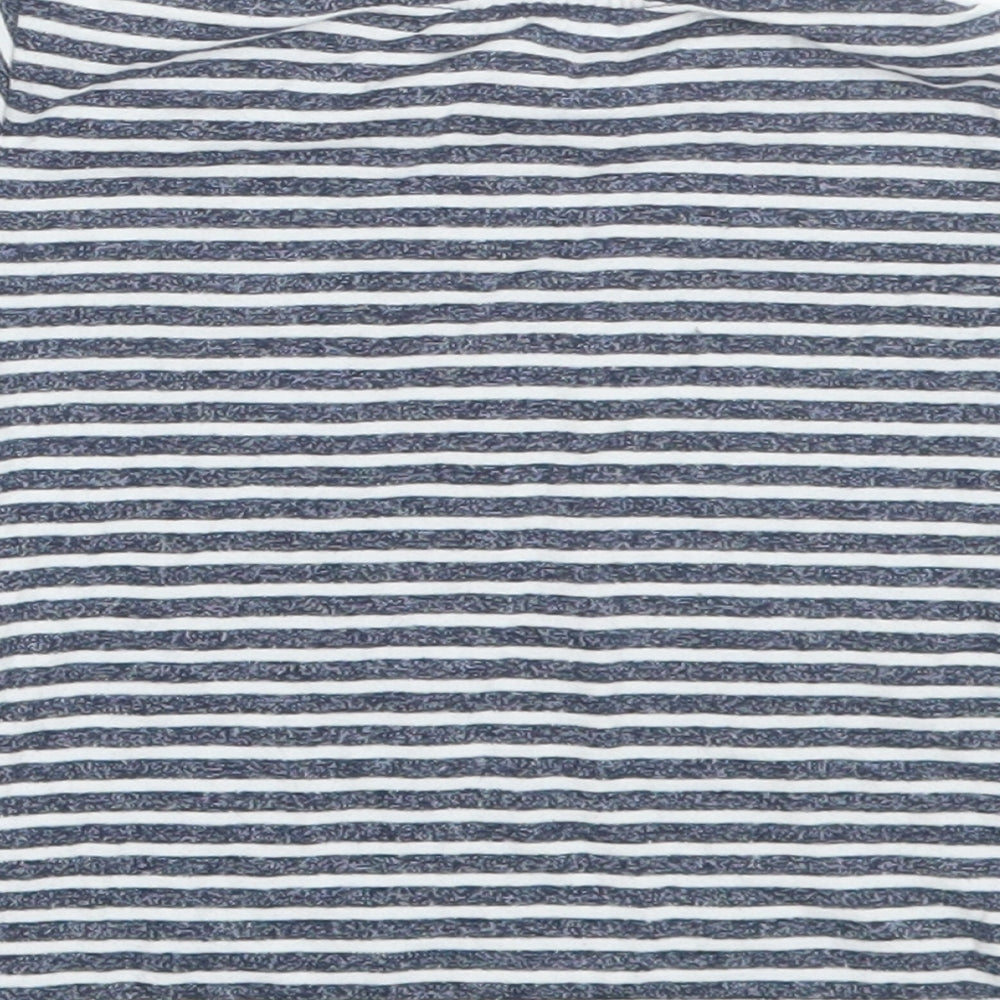 Primark Boys Blue Striped Basic T-Shirt Size 9-12 Months