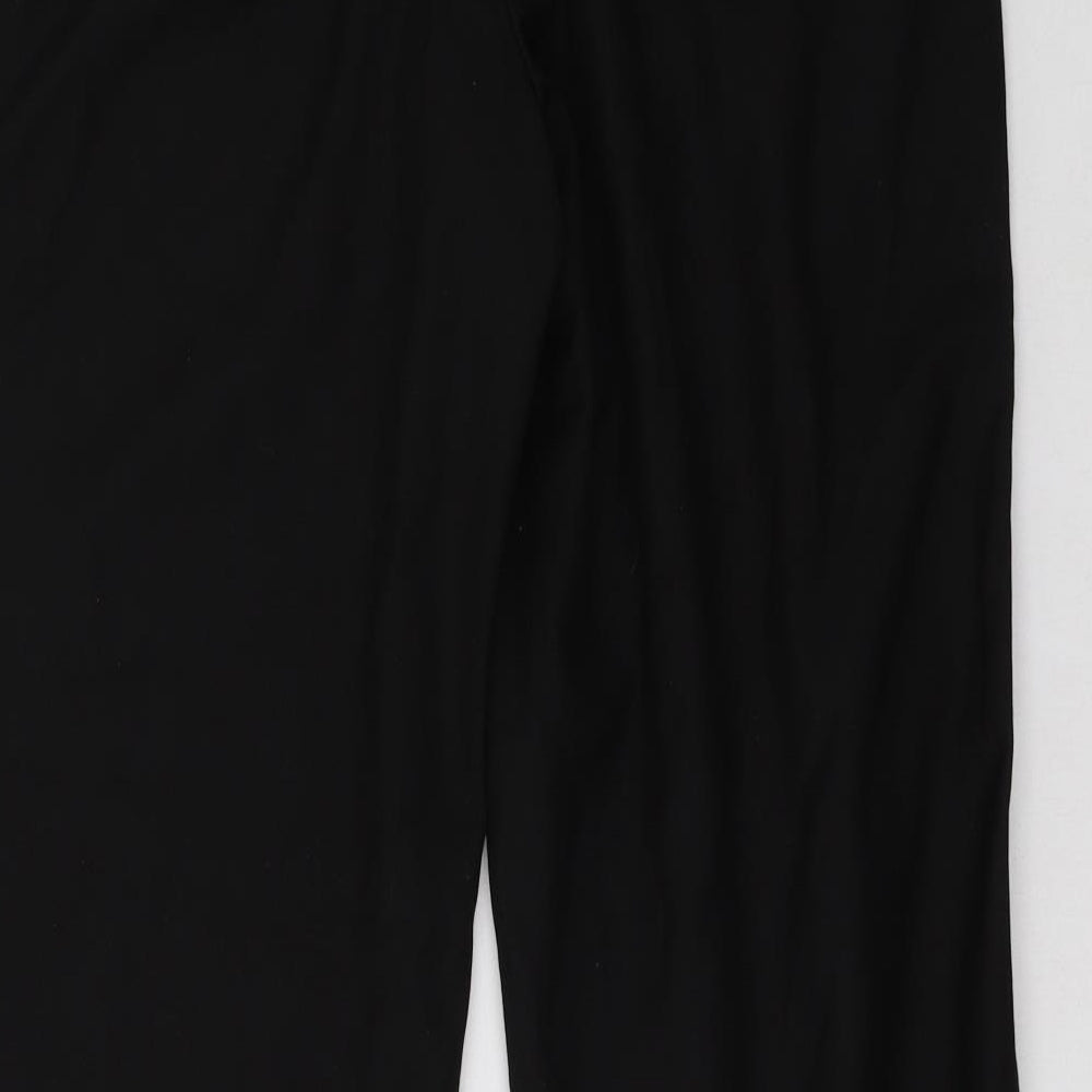 H&M Womens Black Trousers Size 34 L32 in