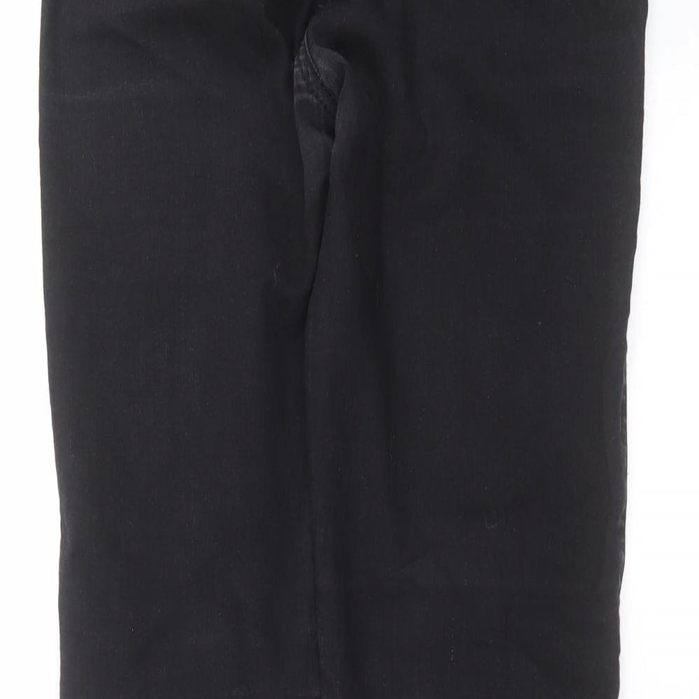 Indigo Womens Black Denim Jegging Jeans Size 8 L30 in
