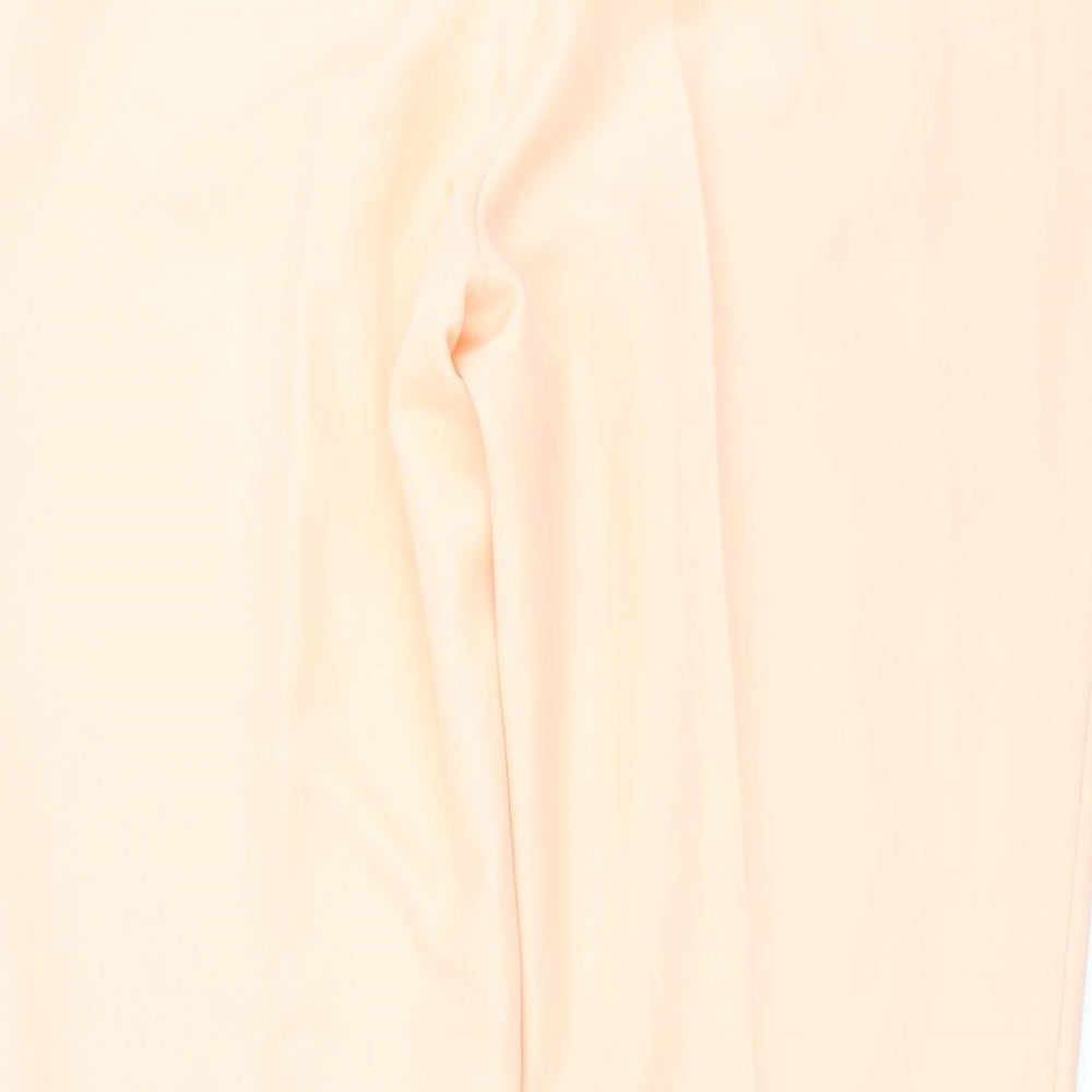 ASOS Womens Orange Trousers Size 14 L27 in
