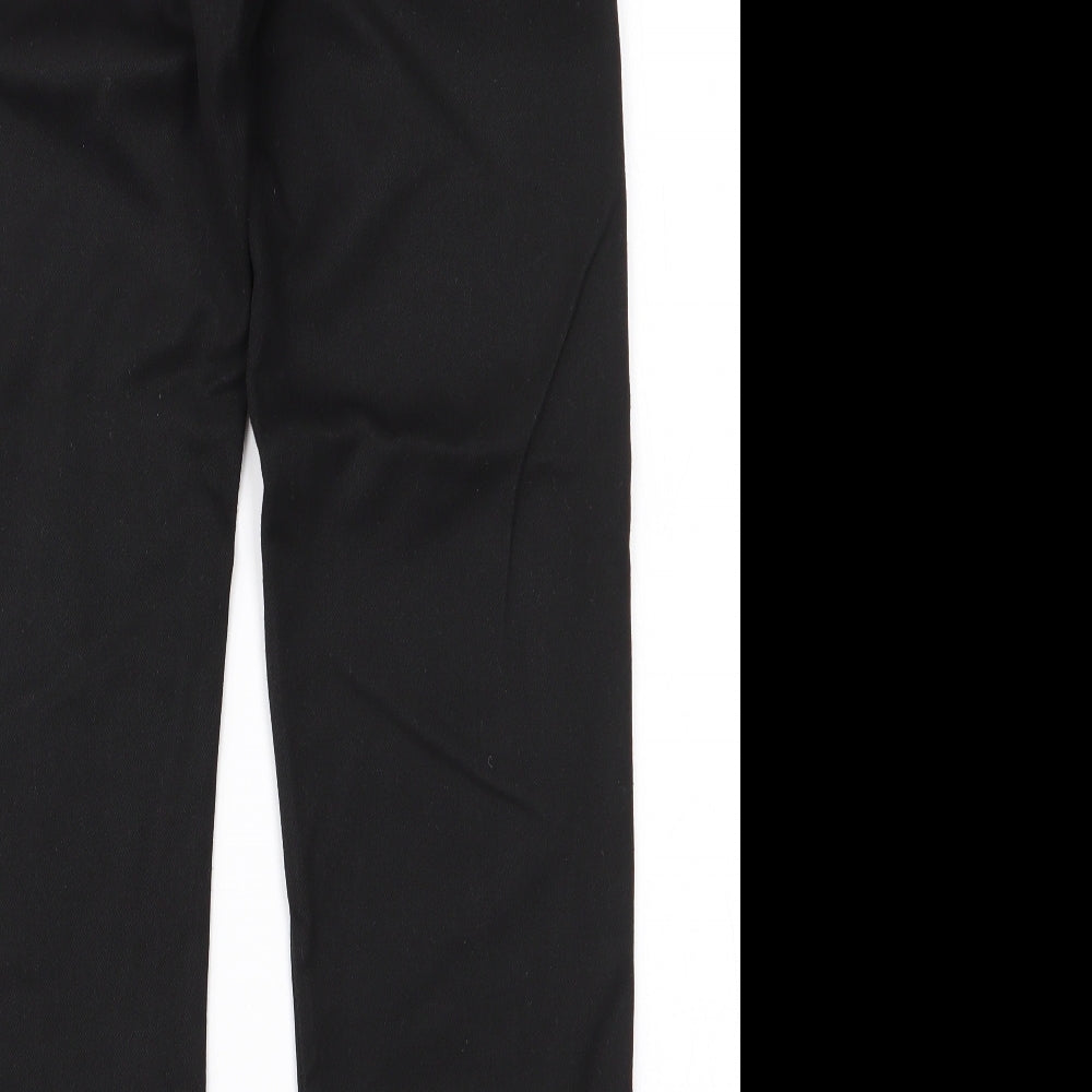 Preworn Boys Black Dress Pants Trousers Size 11-12 Years