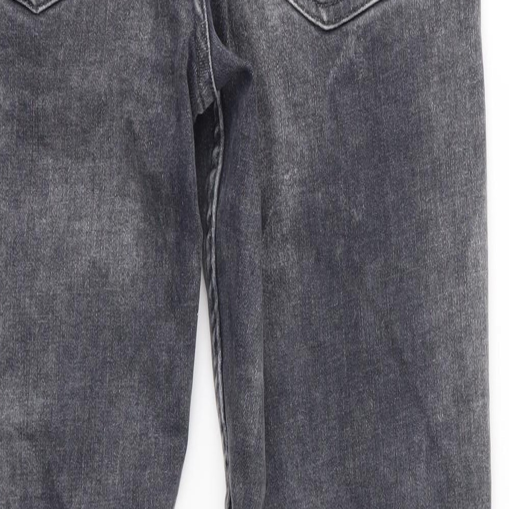 Denim Co Mens Grey Skinny Jeans Size 30 in L27 in